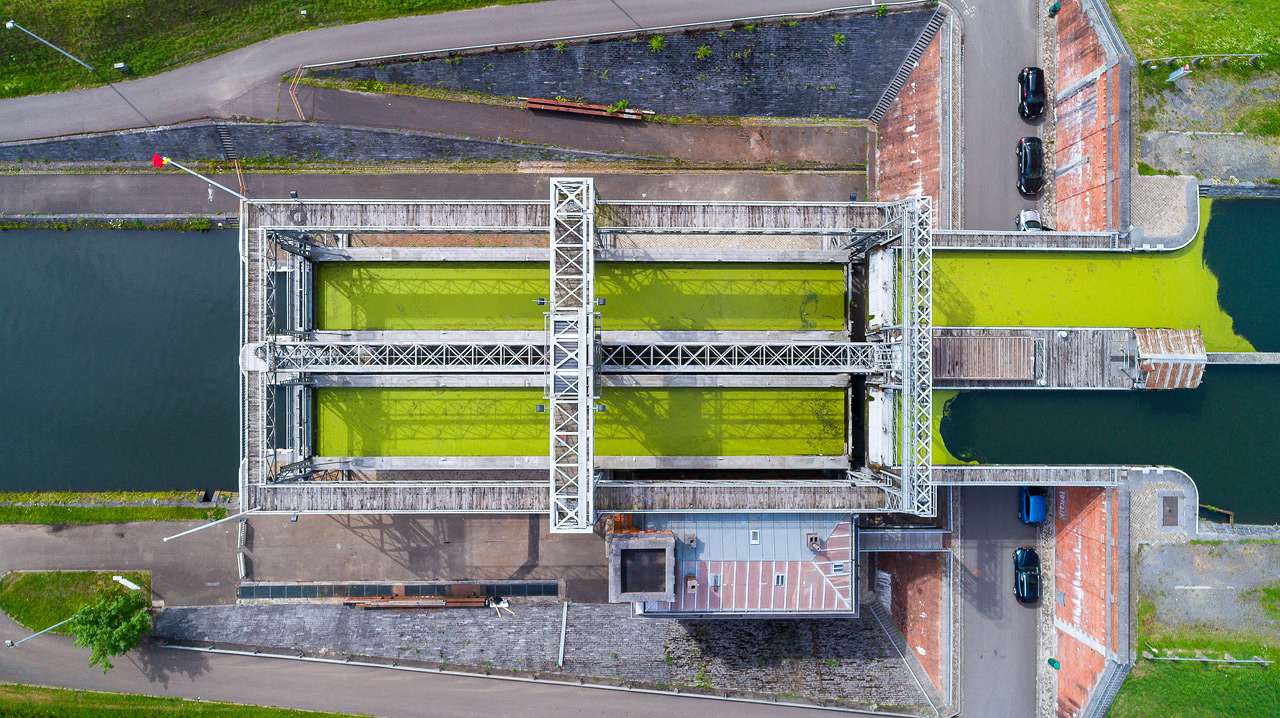 Sortie Ascenseurs canal du centre : Photos DJI_0218
